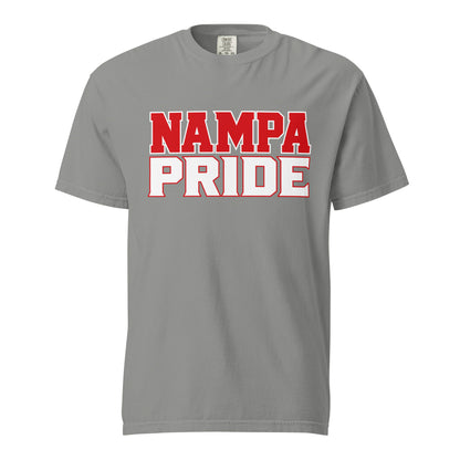 Signature | Comfort Colors T-Shirt | Nampa Pride | Letter Mark Logo
