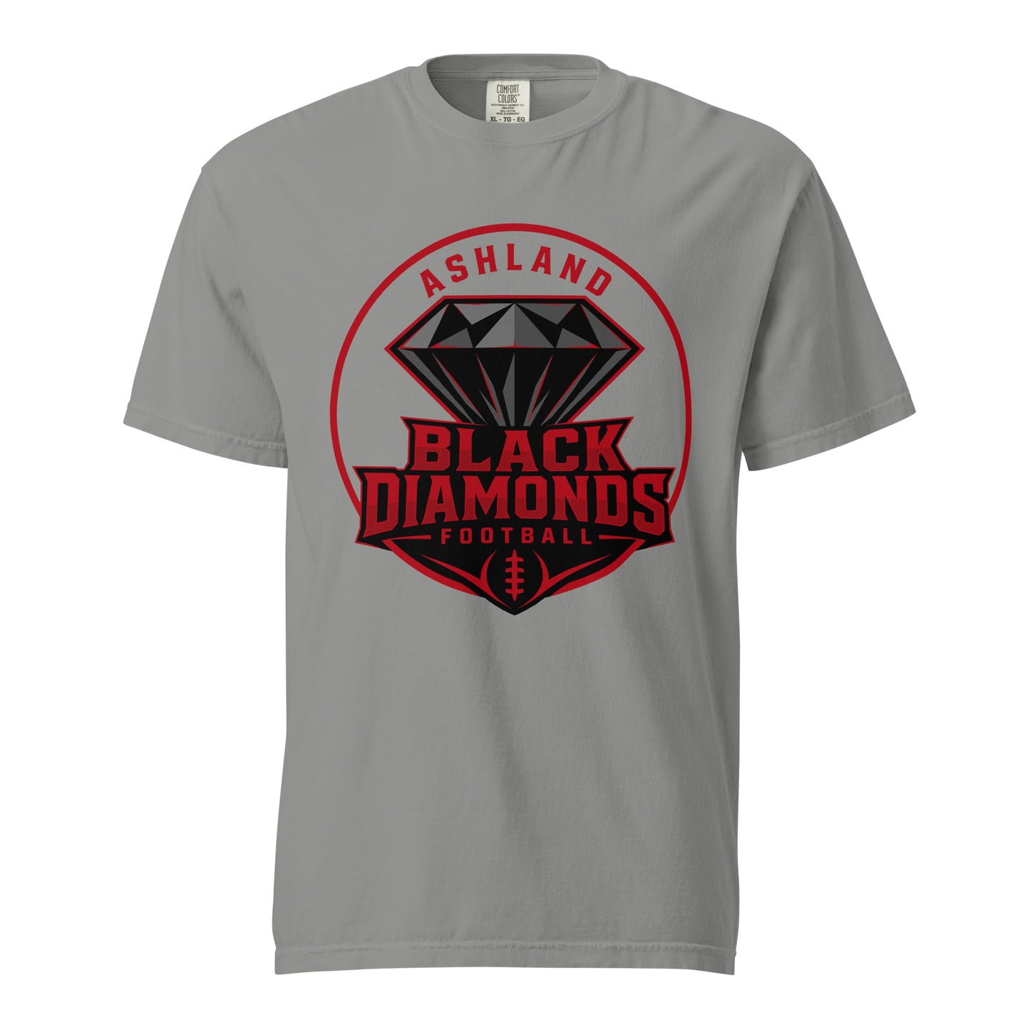 Signature | Comfort Colors T-Shirt | Ashland Black Diamonds | Badge Logo