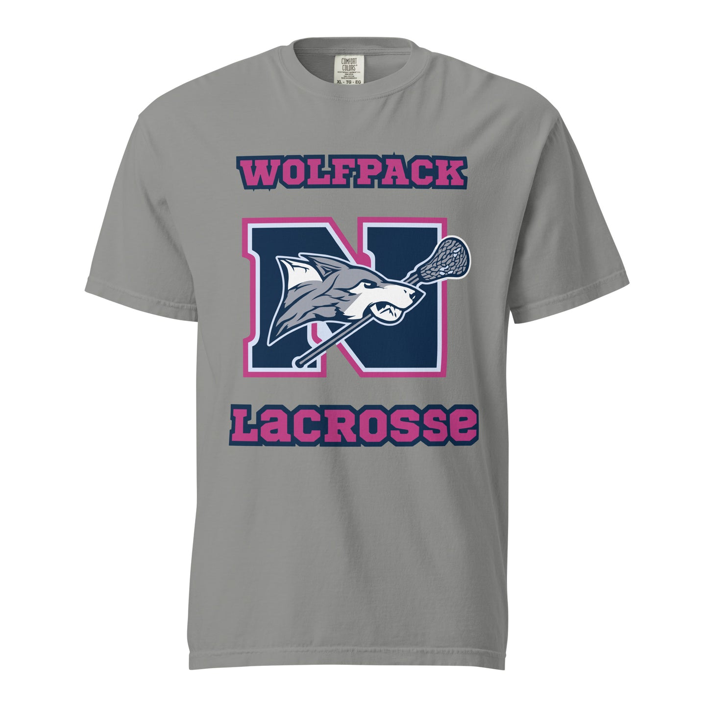 Signature | Comfort Colors T-Shirt | North Paulding Lacrosse | Apex Logo