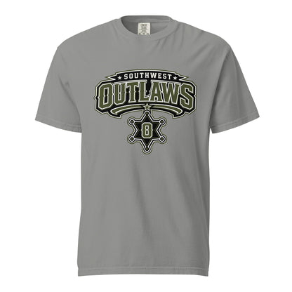 Signature | Comfort Colors T-Shirt | Southwest Outlaws | Frontier Athletics Logo