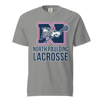 Signature | Comfort Colors T-Shirt | North Paulding Lacrosse | Vanguard Logo