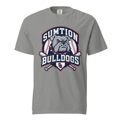 Signature | Comfort Colors T-Shirt | Sumtion bulldogs | Emblem Logo
