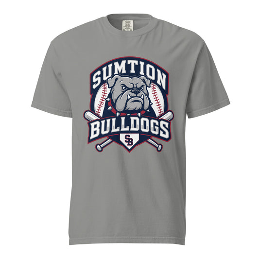 Signature | Comfort Colors T-Shirt | Sumtion bulldogs | Emblem Logo