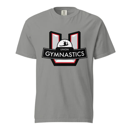 Signature | Comfort Colors T-Shirt | Union Gymnastics | Crest Logo