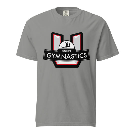 Signature | Comfort Colors T-Shirt | Union Gymnastics | Crest Logo