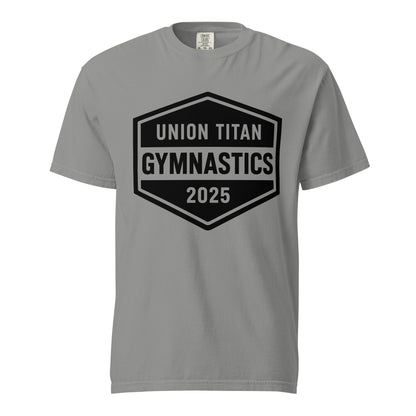 Signature | Comfort Colors T-Shirt | Union Gymnastics | Vanguard Logo