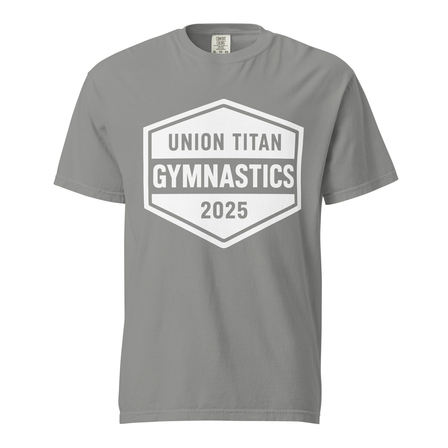 Signature | Comfort Colors T-Shirt | Union Gymnastics | Valor Logo