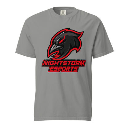 Signature | Comfort Colors T-Shirt | NightStorm Esports | Crest Logo