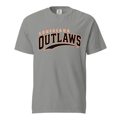 Signature | Comfort Colors T-Shirt | Louisiana Outlaws | Vanguard Logo