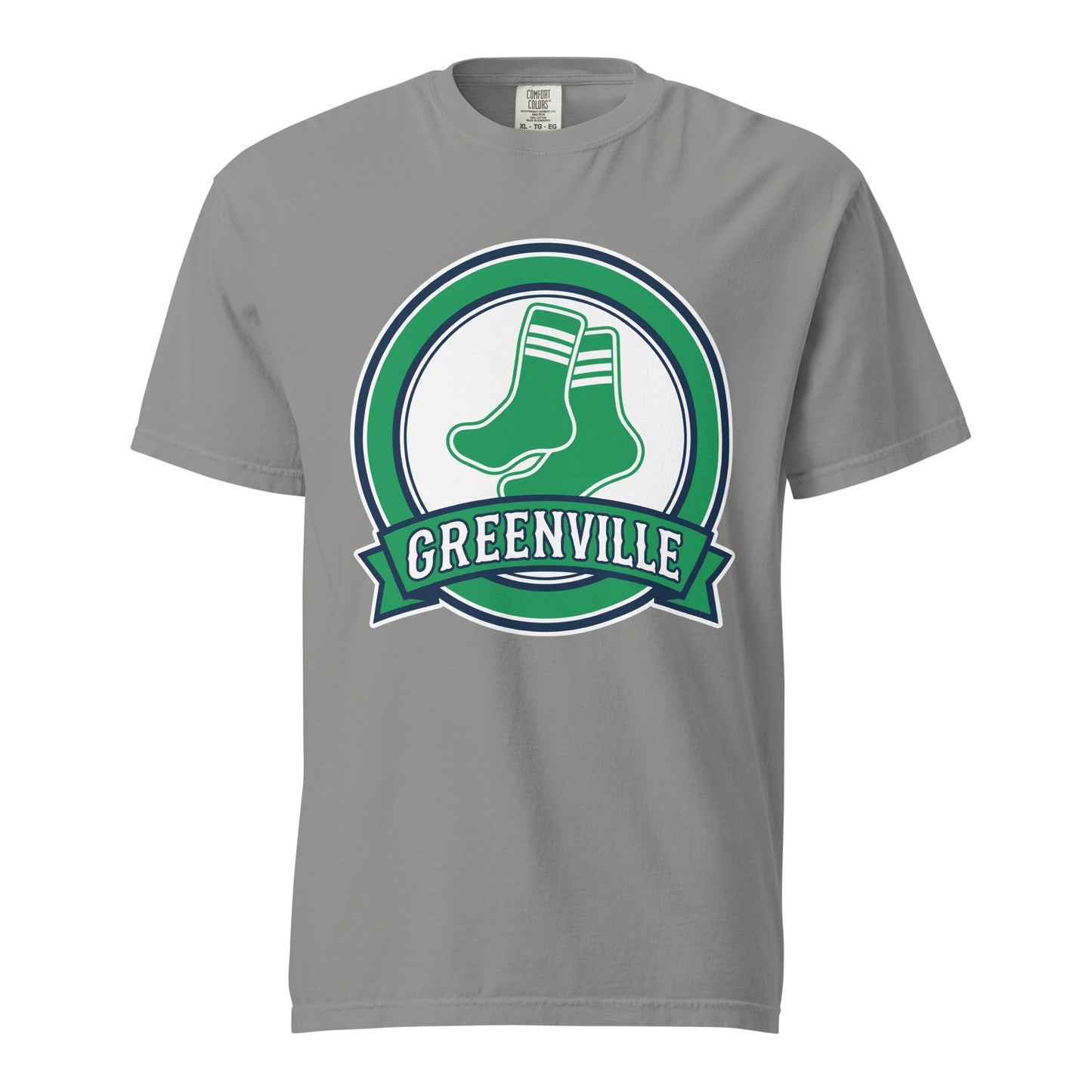 Signature | Comfort Colors T-Shirt | Greenville Sox | Badge Logo