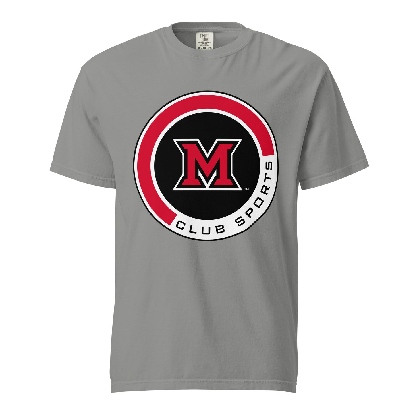 Signature | Comfort Colors T-Shirt | Miami Women's Hockey | Badge Logo