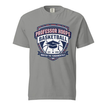 Signature | Comfort Colors T-Shirt | Professor Hoops Basketball | Crest Logo