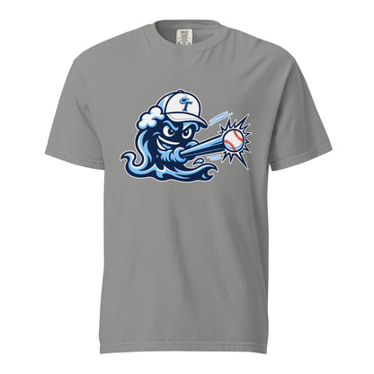 Signature | Comfort Colors T-Shirt | Long Island Tides Baseball | Mascot Logo