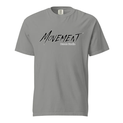 Signature | Comfort Colors T-Shirt | Movement Dance Studio | Crest Logo