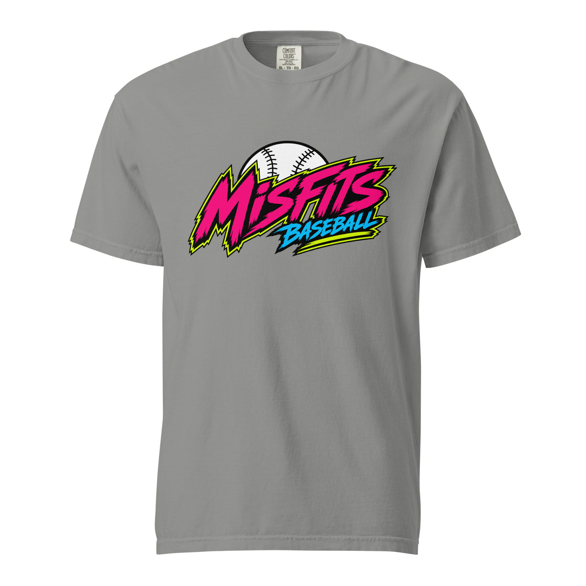 Signature | Comfort Colors T-Shirt | Misfits Baseball | Athletics Logo