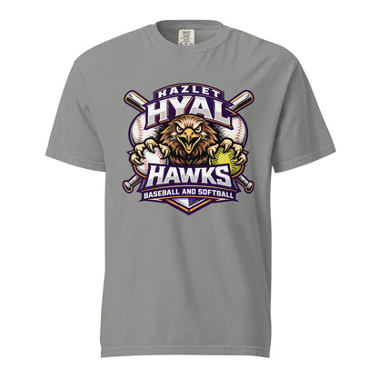 Signature | Comfort Colors T-Shirt | HYAL Hawks | Emblem Logo