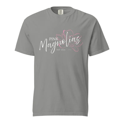 Signature | Comfort Colors T-Shirt | Pink Magnolias Dance | Modern Script Logo