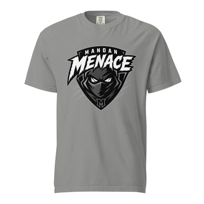 Signature | Comfort Colors T-Shirt | Mandan Menace | Shield Logo