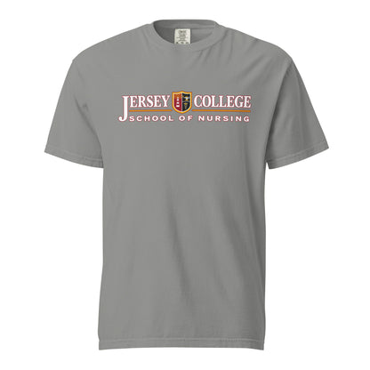 Signature | Comfort Colors T-Shirt | Grand View University Nursing | Emblem Logo