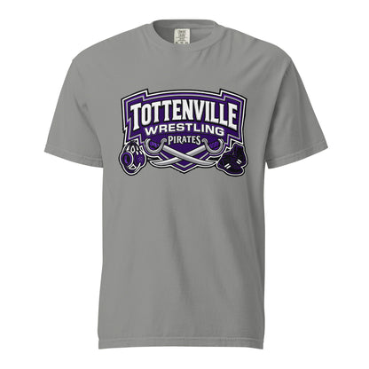 Signature | Comfort Colors T-Shirt | Tottenville wrestling club | Vanguard Logo