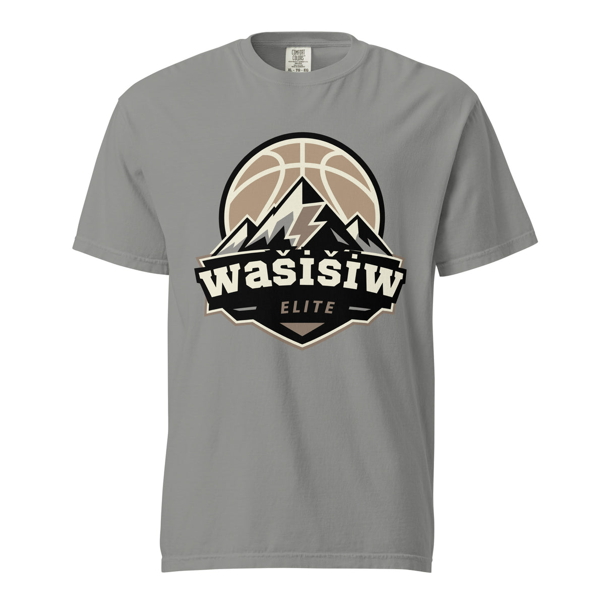 Signature | Comfort Colors T-Shirt | Wašišiw Elite | Vanguard Logo