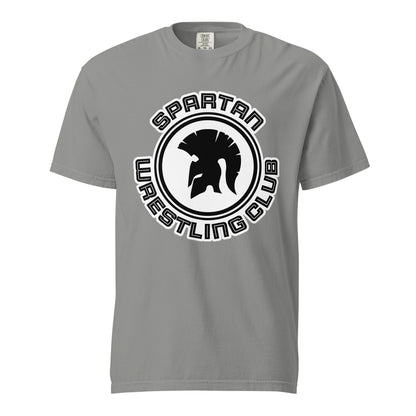Signature | Comfort Colors T-Shirt | Spartan Wrestling Club | Crest Logo