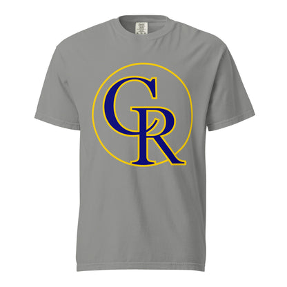 Signature | Comfort Colors T-Shirt | Chestnut Ridge Lions Football | Crest Logo