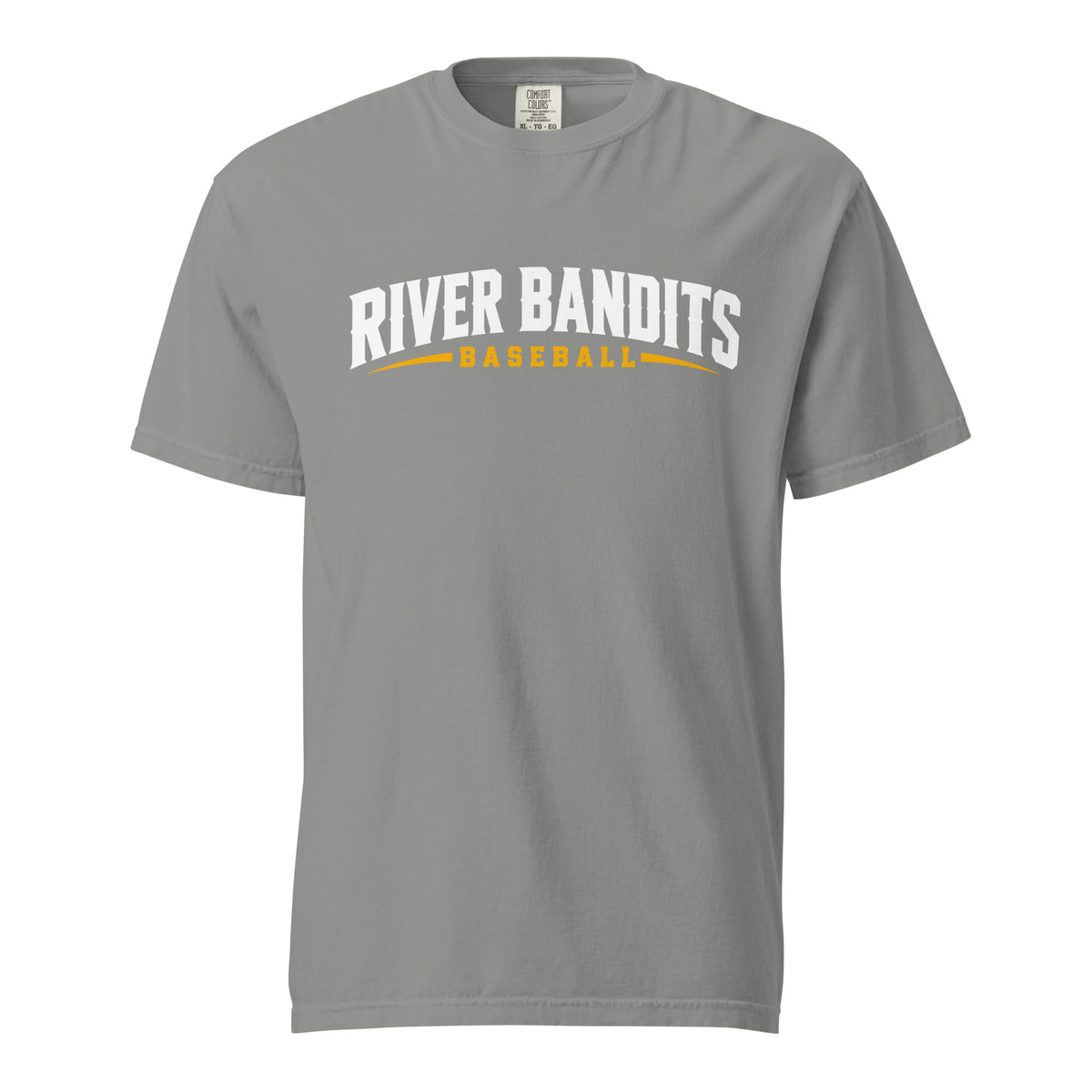 Signature | Comfort Colors T-Shirt | South Bend River Bandits | Lettermark Logo