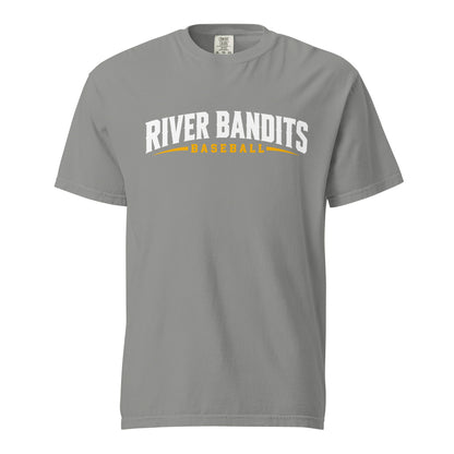 Signature | Comfort Colors T-Shirt | South Bend River Bandits | Lettermark Logo