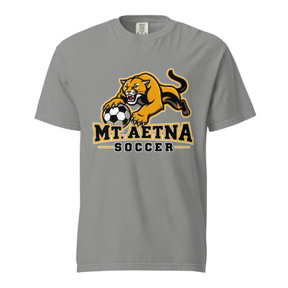 Signature | Comfort Colors T-Shirt | Mt. Aetna Adventist School | Soccer Apex Logo