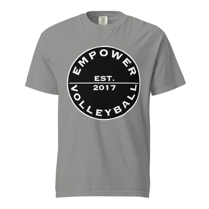 Signature | Comfort Colors T-Shirt | Empower Volleyball Club | Alpha Spike Logo