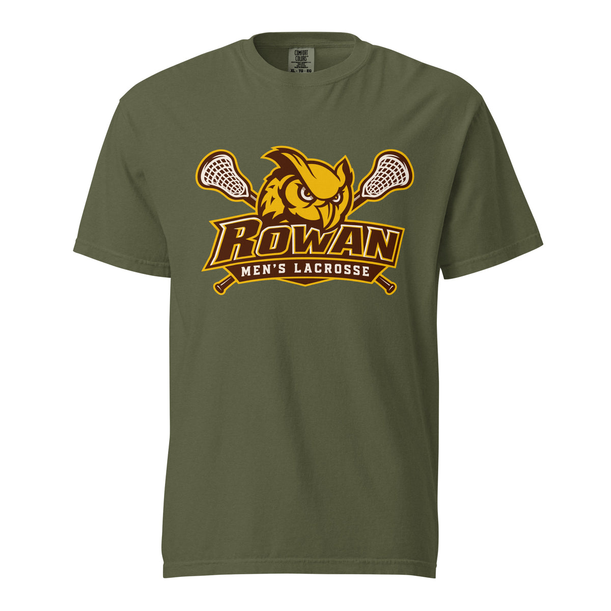 Signature | Comfort Colors T-Shirt | Rowan Men’s Lacrosse | Valor Logo