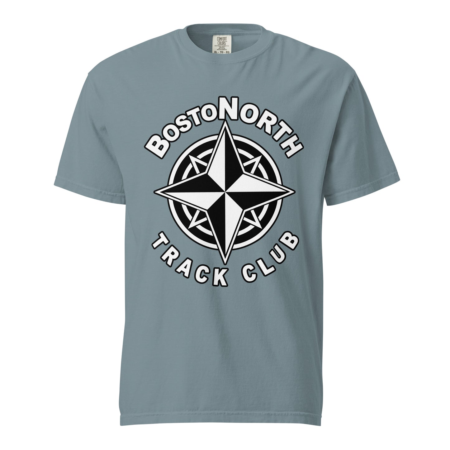 Signature | Comfort Colors T-Shirt | Boston-North Track Club | Crest Logo