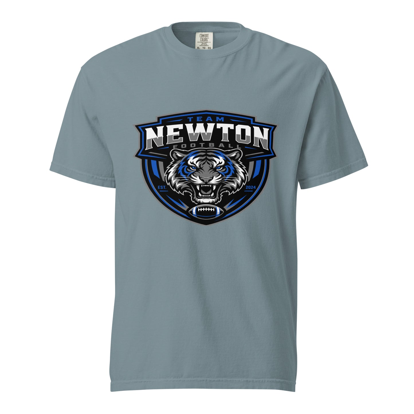 Signature | Comfort Colors T-Shirt | Newton Youth football league | Shield Logo