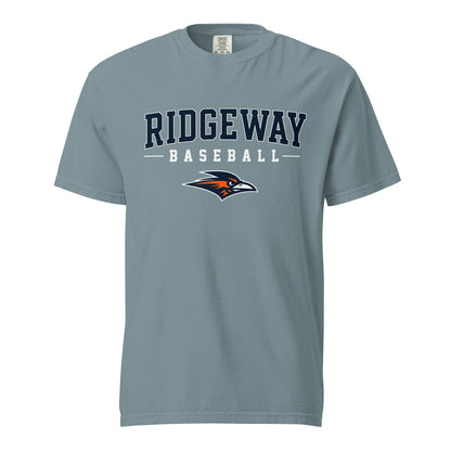 Signature | Comfort Colors T-Shirt | Ridgeway High School Baseball | Modern Script Logo