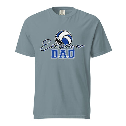 Signature | Comfort Colors T-Shirt | Empower Volleyball Club | Dad Crest Logo