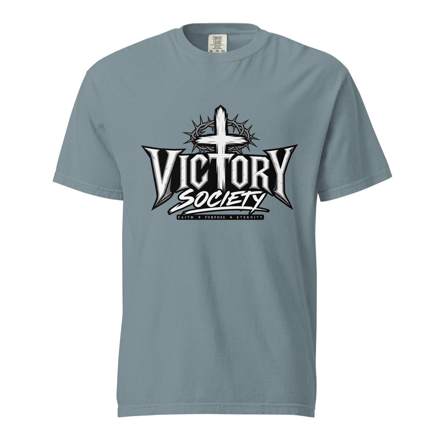 Signature | Comfort Colors T-Shirt | Victory Society | Valor Heritage Alliance Logo