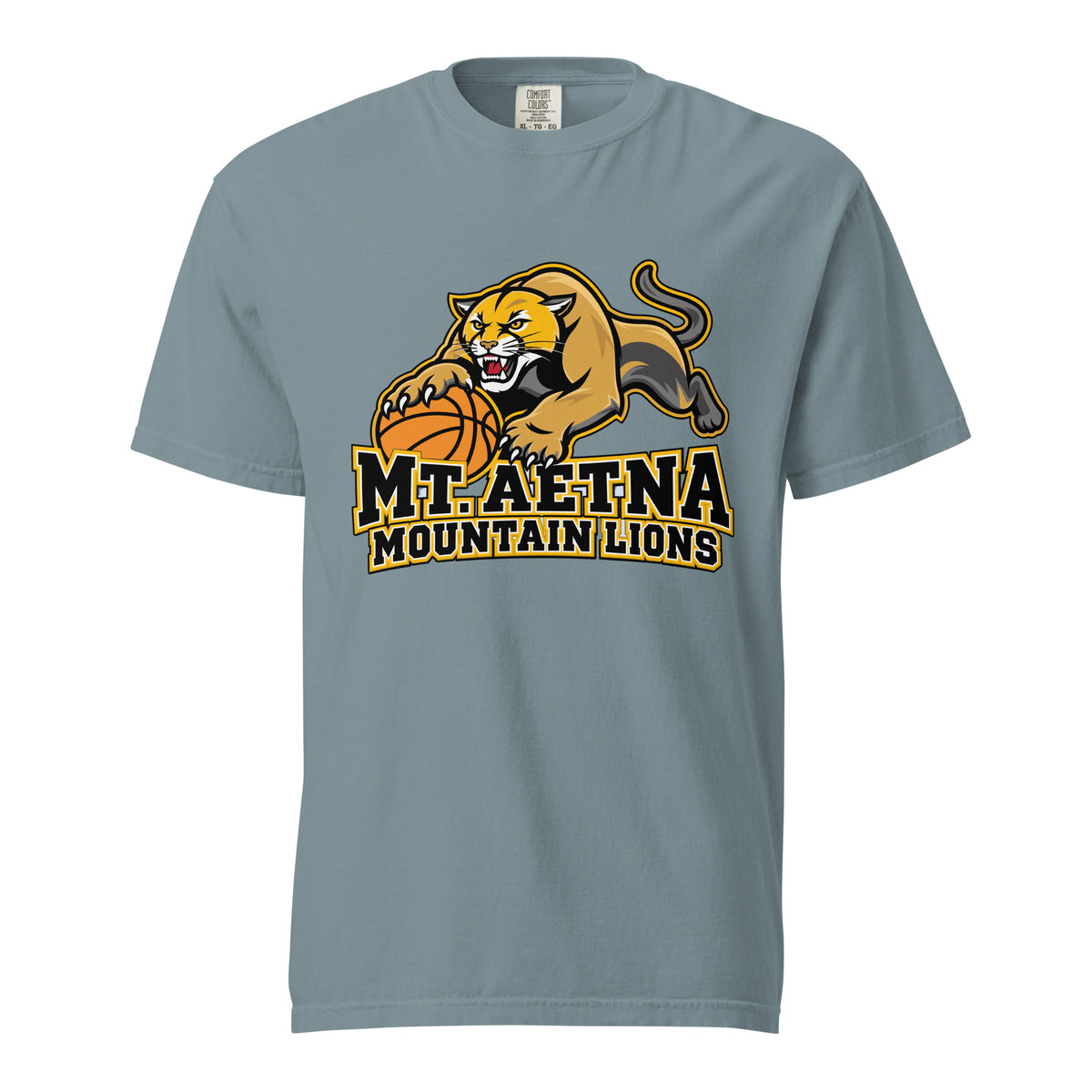 Signature | Comfort Colors T-Shirt | Mt. Aetna Adventist School | Crest Logo