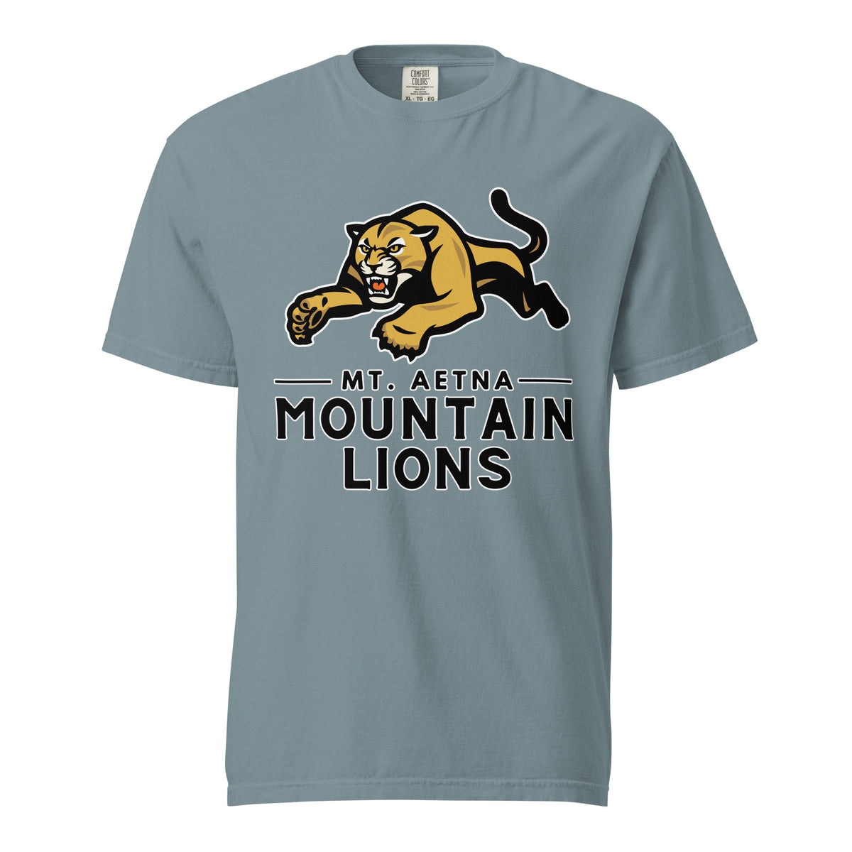 Signature | Comfort Colors T-Shirt | Mt. Aetna Adventist School | Emblem Logo