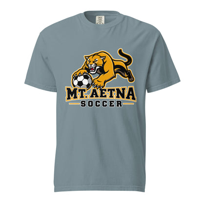 Signature | Comfort Colors T-Shirt | Mt. Aetna Adventist School | Soccer Apex Logo