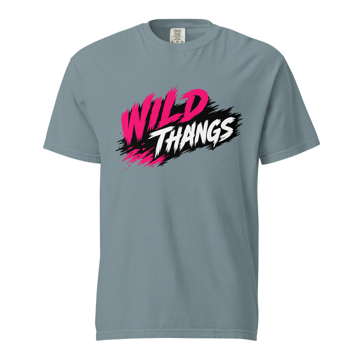 Signature | Comfort Colors T-Shirt | Wild Thangs | Crest Logo