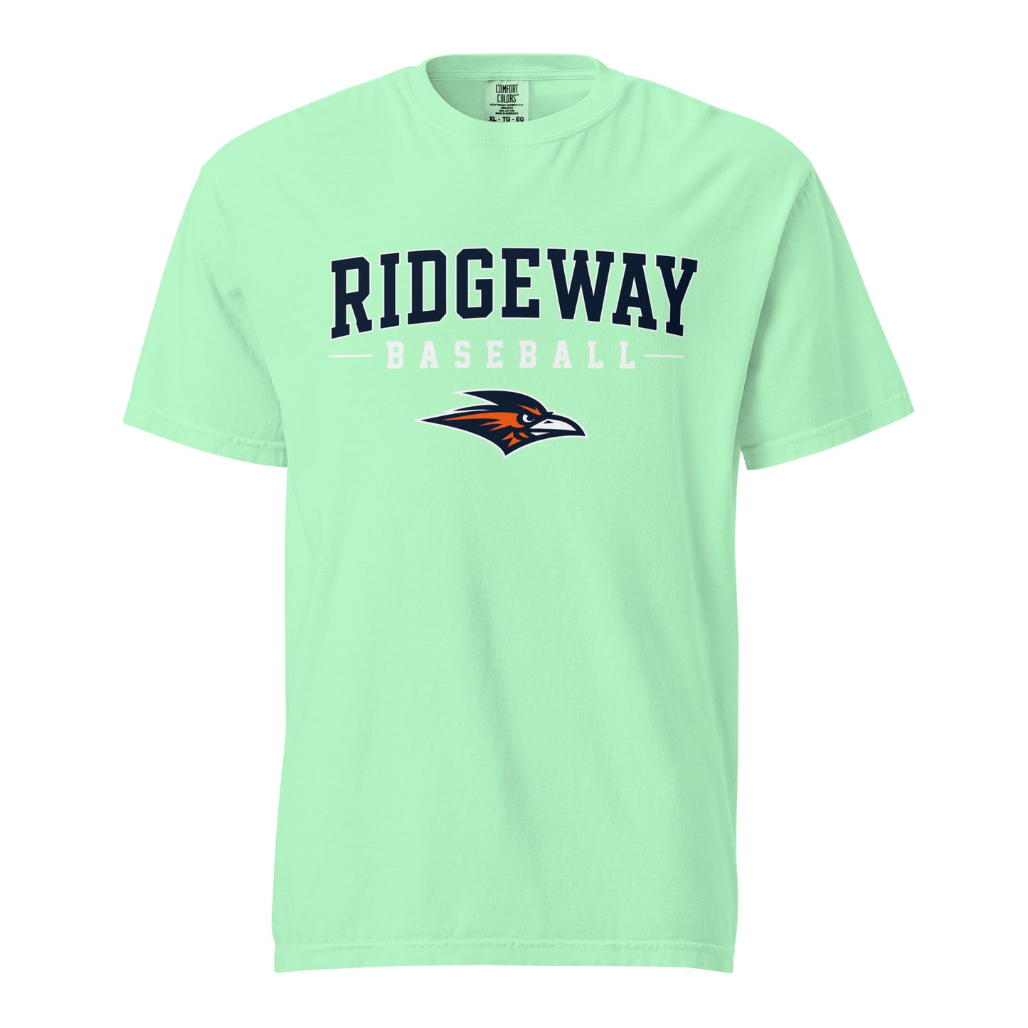 Signature | Comfort Colors T-Shirt | Ridgeway High School Baseball | Modern Script Logo