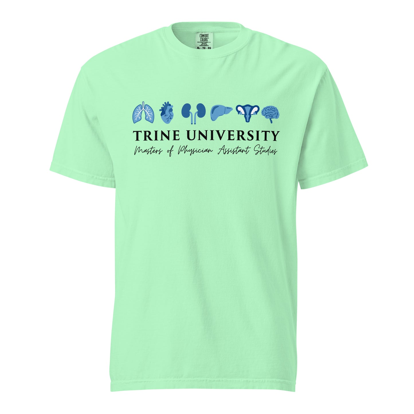 Signature | Comfort Colors T-Shirt | Trine PA program | Modern Script Logo