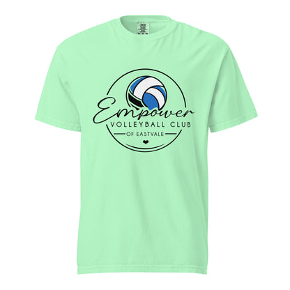 Signature | Comfort Colors T-Shirt | Empower Volleyball Club | Icon Logo