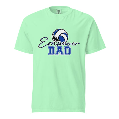 Signature | Comfort Colors T-Shirt | Empower Volleyball Club | Dad Crest Logo