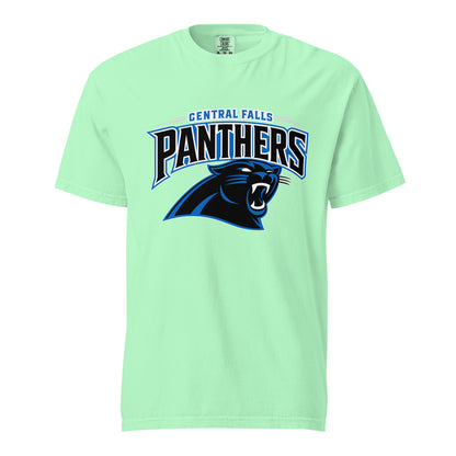 Signature | Comfort Colors T-Shirt | Central Falls Panthers | Emblem Logo