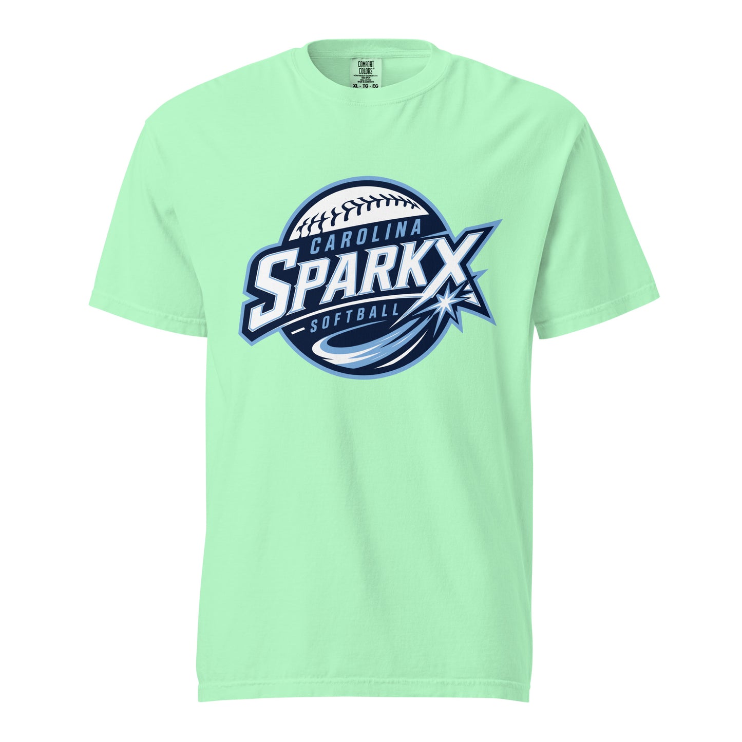 Signature | Comfort Colors T-Shirt | Carolina Sparkx | Vanguard Logo