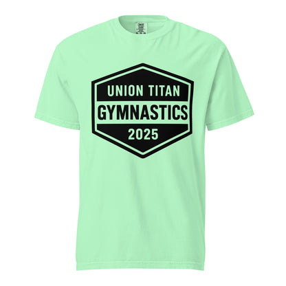 Signature | Comfort Colors T-Shirt | Union Gymnastics | Vanguard Logo