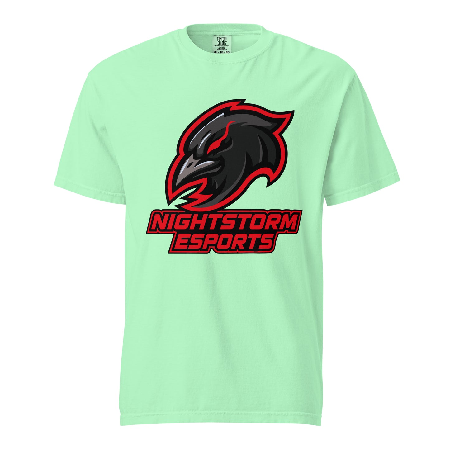 Signature | Comfort Colors T-Shirt | NightStorm Esports | Crest Logo