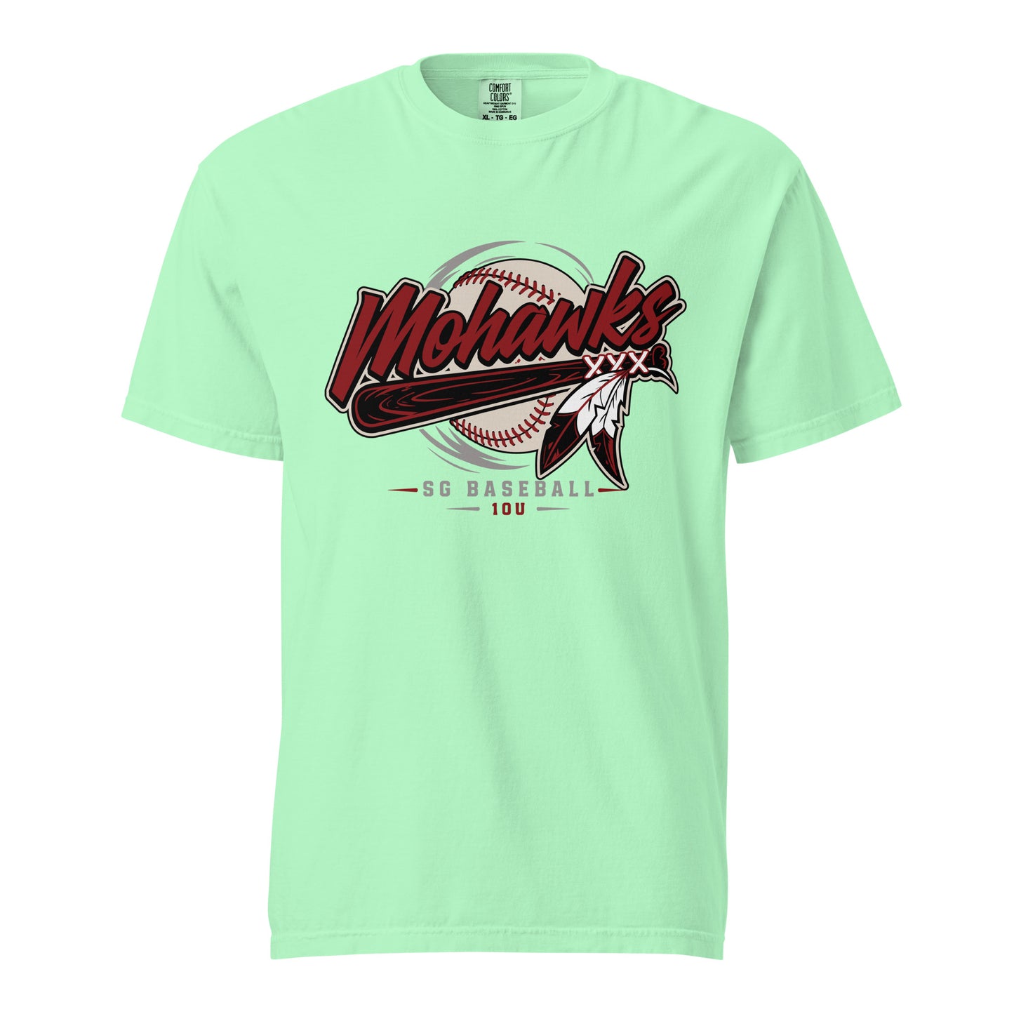 Signature | Comfort Colors T-Shirt | Mohawks | Vanguard Logo